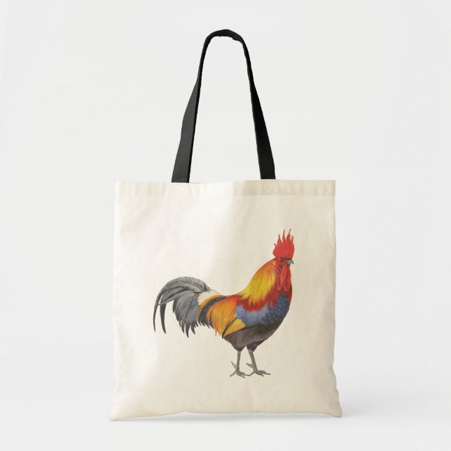 Bolso De Tela Rooster (Frente)