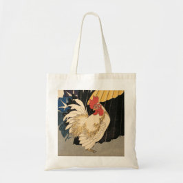 Bolso De Tela Rooster blanco