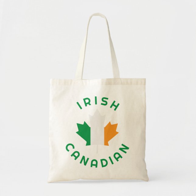 Bolso De Tela Roots irlandeses canadienses (Frente)