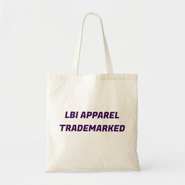 BOLSO DE TELA ROPA DE MARCA LBI  (Frente)