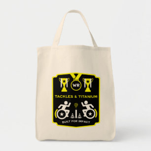 Bolso De Tela Ropa deportiva de baloncesto en silla de ruedas