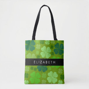Bolso De Tela Ropas verdes, Ropas suertudas, tu nombre