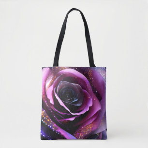 Bolso De Tela Rosa
