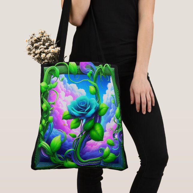 Bolso De Tela Rosa (Detalle)