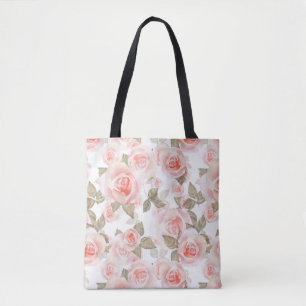 Bolso De Tela Rosa