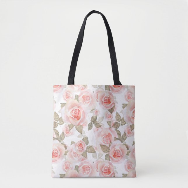 Bolso De Tela Rosa (Anverso)