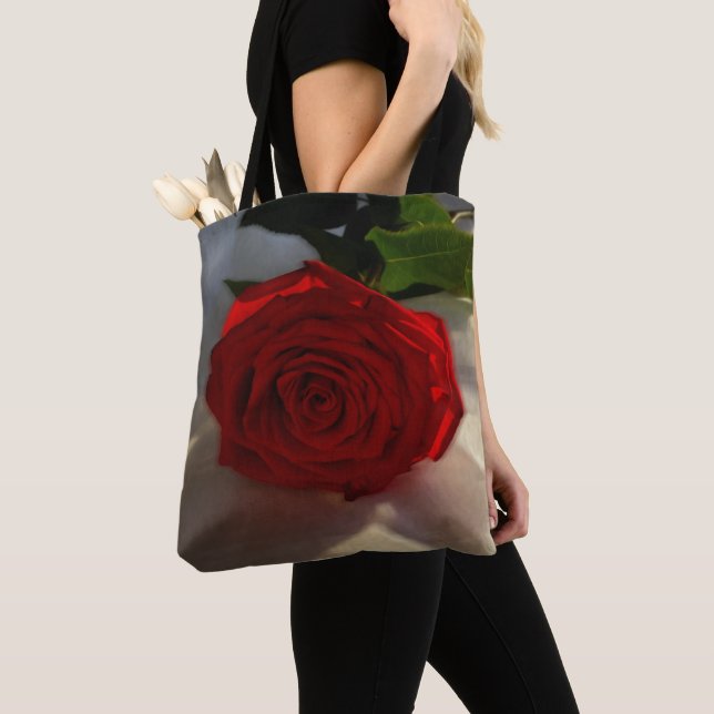 Bolso De Tela rosa al atardecer (Detalle)