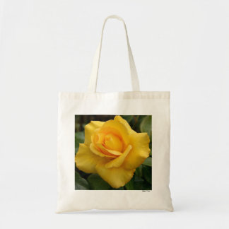 Bolso De Tela Rosa Amarilla