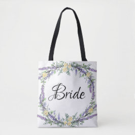 Bolso De Tela Rosa amarilla de lavanda y eucalipto