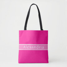 Rosa caliente y rosa personalizado