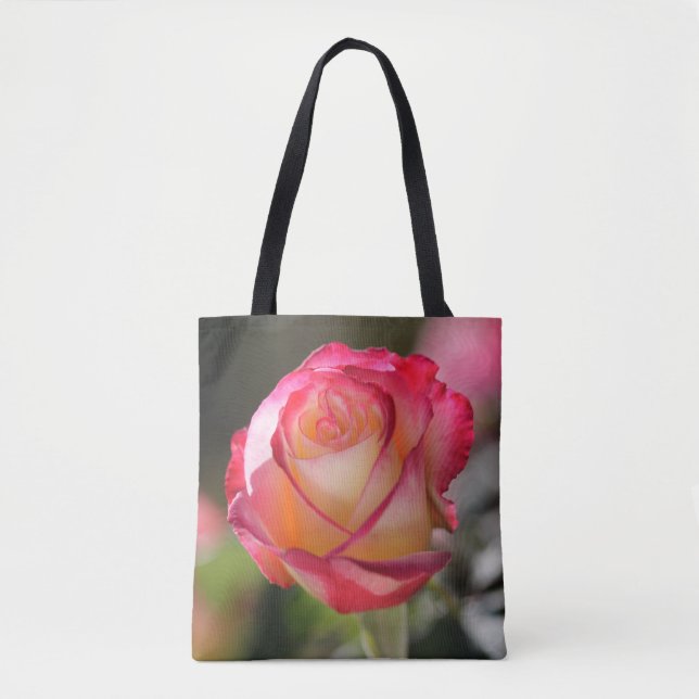 Bolso De Tela Rosa de doble luz (Anverso)