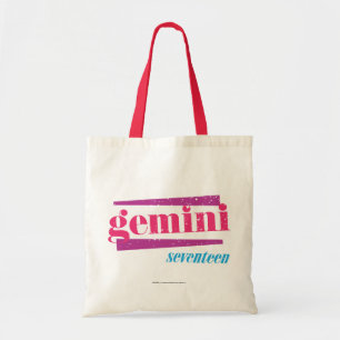 Bolso De Tela Rosa de los géminis