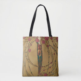 Bolso De Tela Rosa de Margaret MacDonald MacKintosh