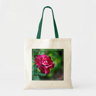 Bolso De Tela Rosa de tigre morado