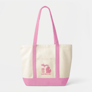 Bolso De Tela Rosa del MI Campmeeting 2013