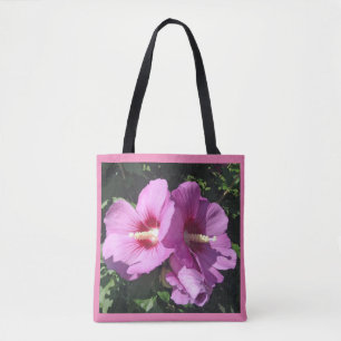 Bolso De Tela Rosa del Tote Sharon