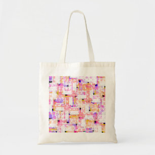 Bolso De Tela Rosa en colores pastel elegante, naranja, y