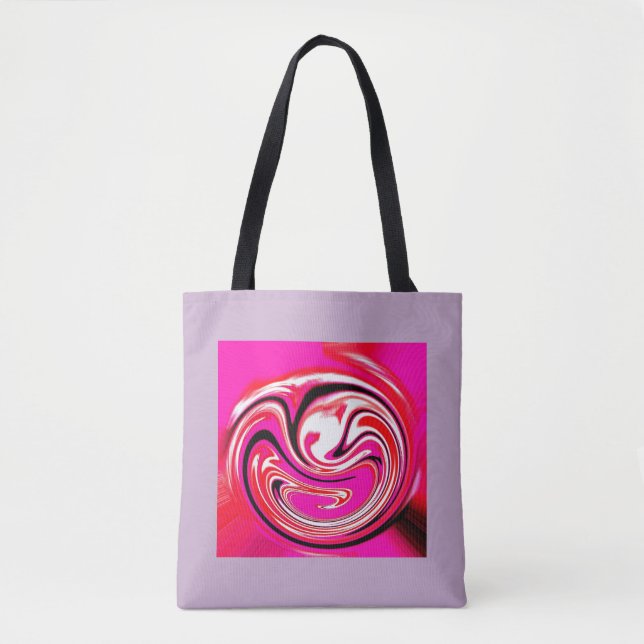 Bolso De Tela Rosa fuerte (Anverso)