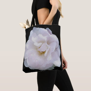 Bolso De Tela Rosa gris rosa