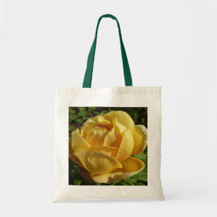 Bolso De Tela Rosa inglés amarillo