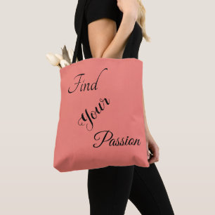 Bolso De Tela Rosa Lágrima Rojo