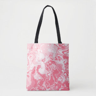 Bolso De Tela Rosa margoso