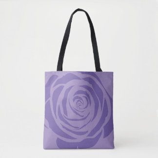 Bolso De Tela Rosa morado