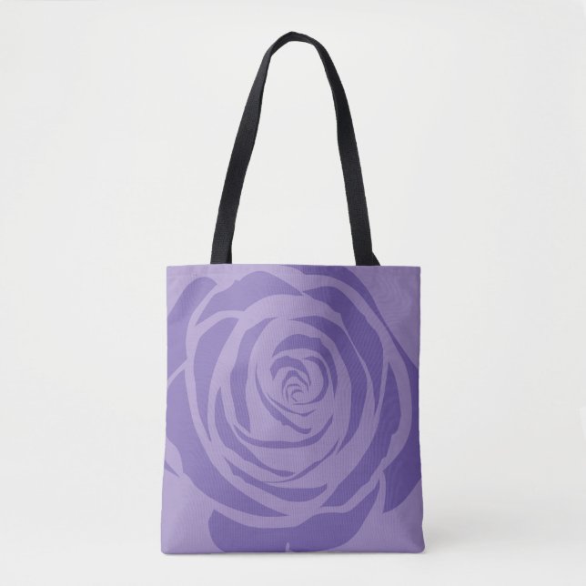 Bolso De Tela Rosa morado (Anverso)
