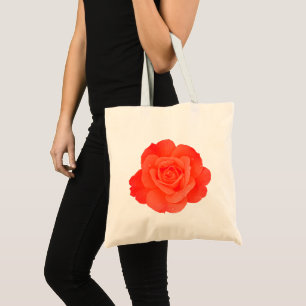 Bolso De Tela Rosa naranja Floral Bridesmaid Bodas favoritos