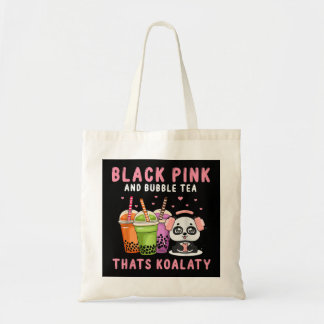 Bolso De Tela Rosa negro en tu área K-Pop Kpop Corea Pop Bubbl