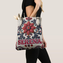 Bolso De Tela Rosa Personal-Winter: