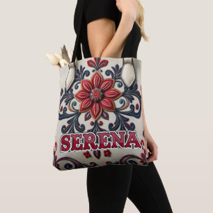 Bolso De Tela Rosa Personal-Winter: