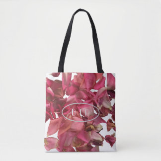 Bolso De Tela Rosa Petal Pink Romantic Personalizado