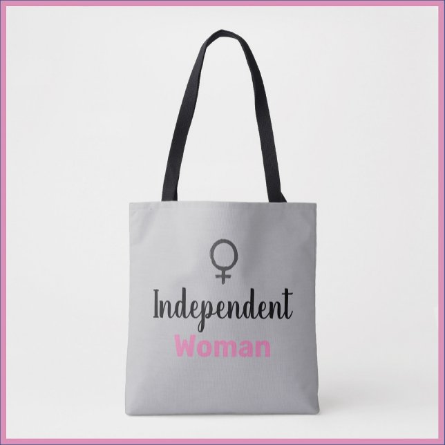 Bolso De Tela Rosa retro e independiente negra (Subido por el creador)