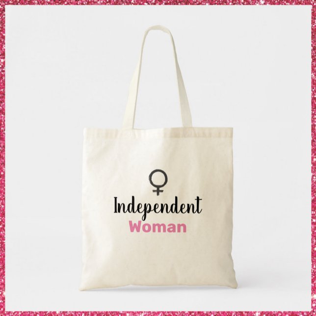 Bolso De Tela Rosa retro e independiente negra (Subido por el creador)