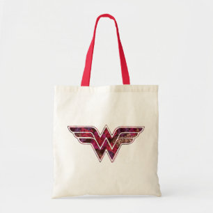 Bolso De Tela Rosa roja WW