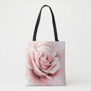 Bolso De Tela Rosa rosa