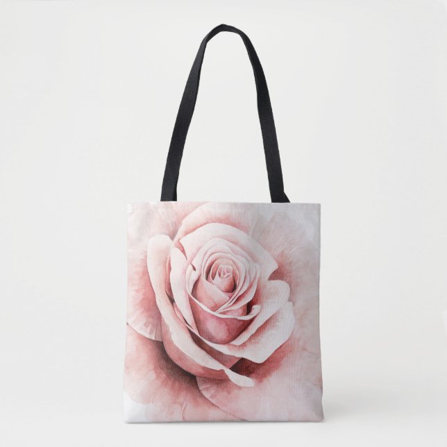 Bolso De Tela Rosa rosa (Anverso)