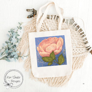 Bolso De Tela Rosa rosa