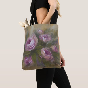 Bolso De Tela Rosa Rosa