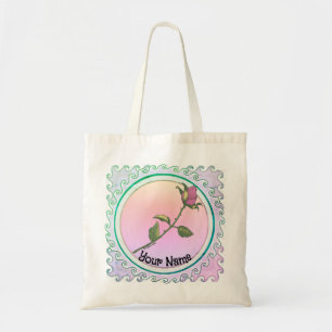 Bolso De Tela Rosa rosa