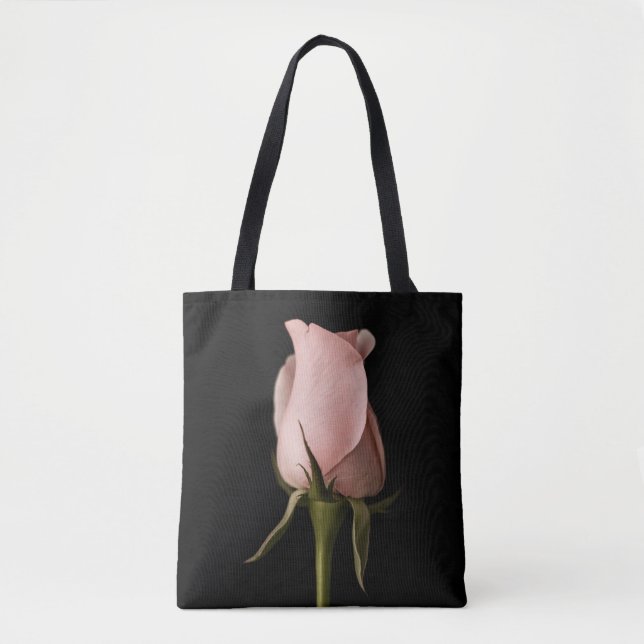 Bolso De Tela Rosa Rosa (Anverso)