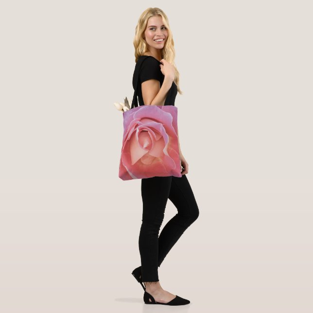 Bolso De Tela Rosa Rosa Lujosa (Puesto)
