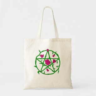 Bolso De Tela rosa rosa pentagrama
