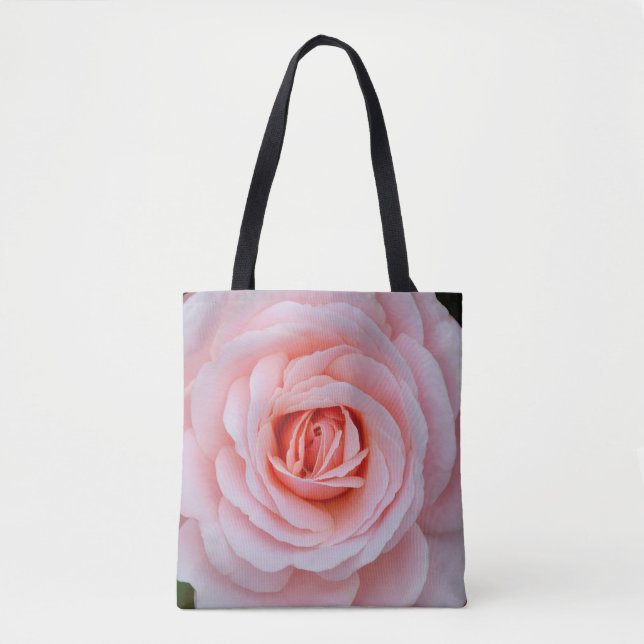 Bolso De Tela Rosa rosado (Anverso)