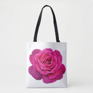 Bolso De Tela Rosa rosado