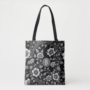 Bolso De Tela Rosa silvestre monocroma