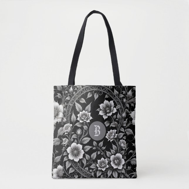 Bolso De Tela Rosa silvestre monocroma (Anverso)