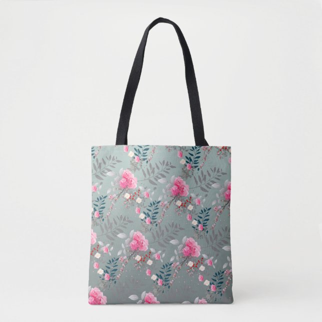 Bolso De Tela Rosa suave (Anverso)