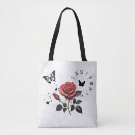 Bolso De Tela Rosa, tinta y tiempo